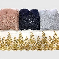 how to sew lace onto fabric